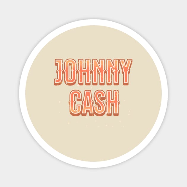 Cash Text vintage Magnet by FlayingDutchman